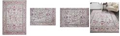 Simply Woven Eloise R3945 Pink 4' x 5'9" Area Rug